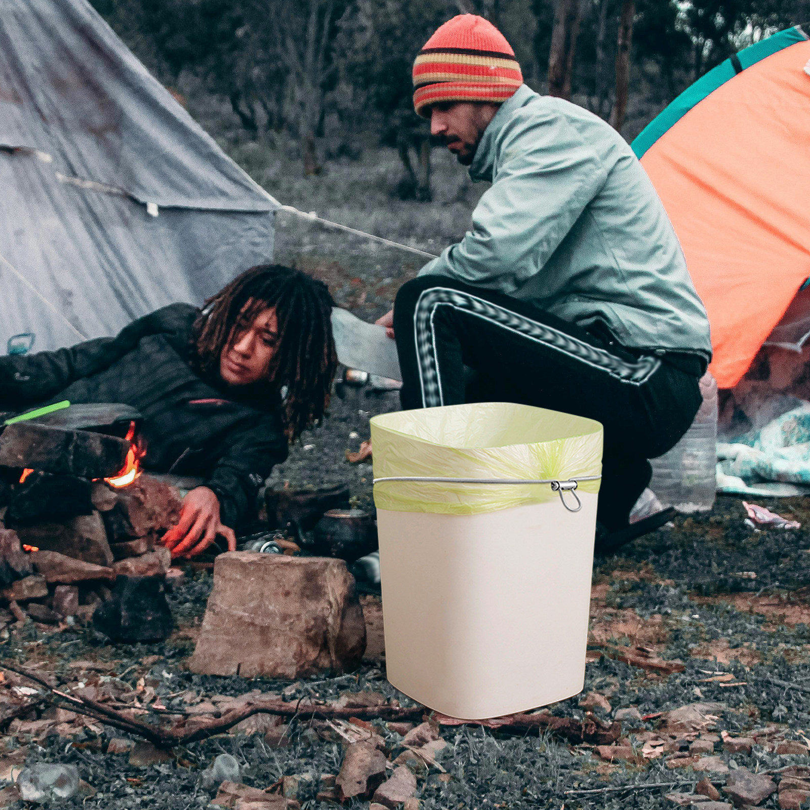 6 stuks verstelbare rubberen v - Outdoor Camping Bag recensie en prijs