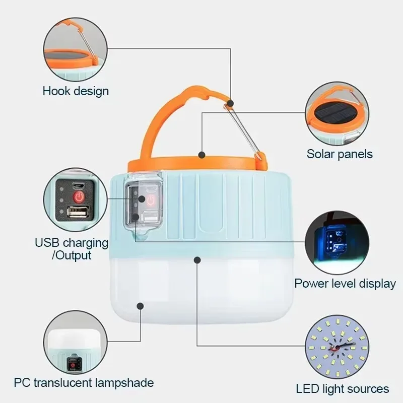 Campinglantaarn op zonne-energ - Camping Lantern recensie en prijs