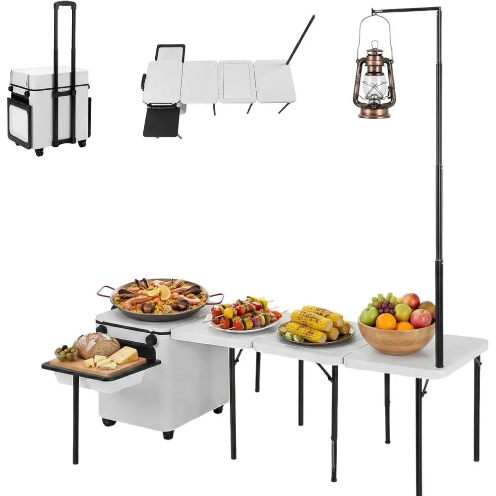 Draagbare opvouwbare buitenkeu - Outdoor Camping Kitchen Table recensie en prijs