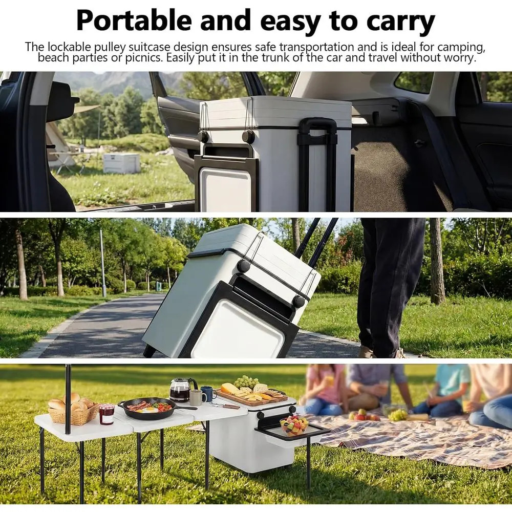 Draagbare opvouwbare buitenkeu - Outdoor Camping Kitchen Table recensie en prijs