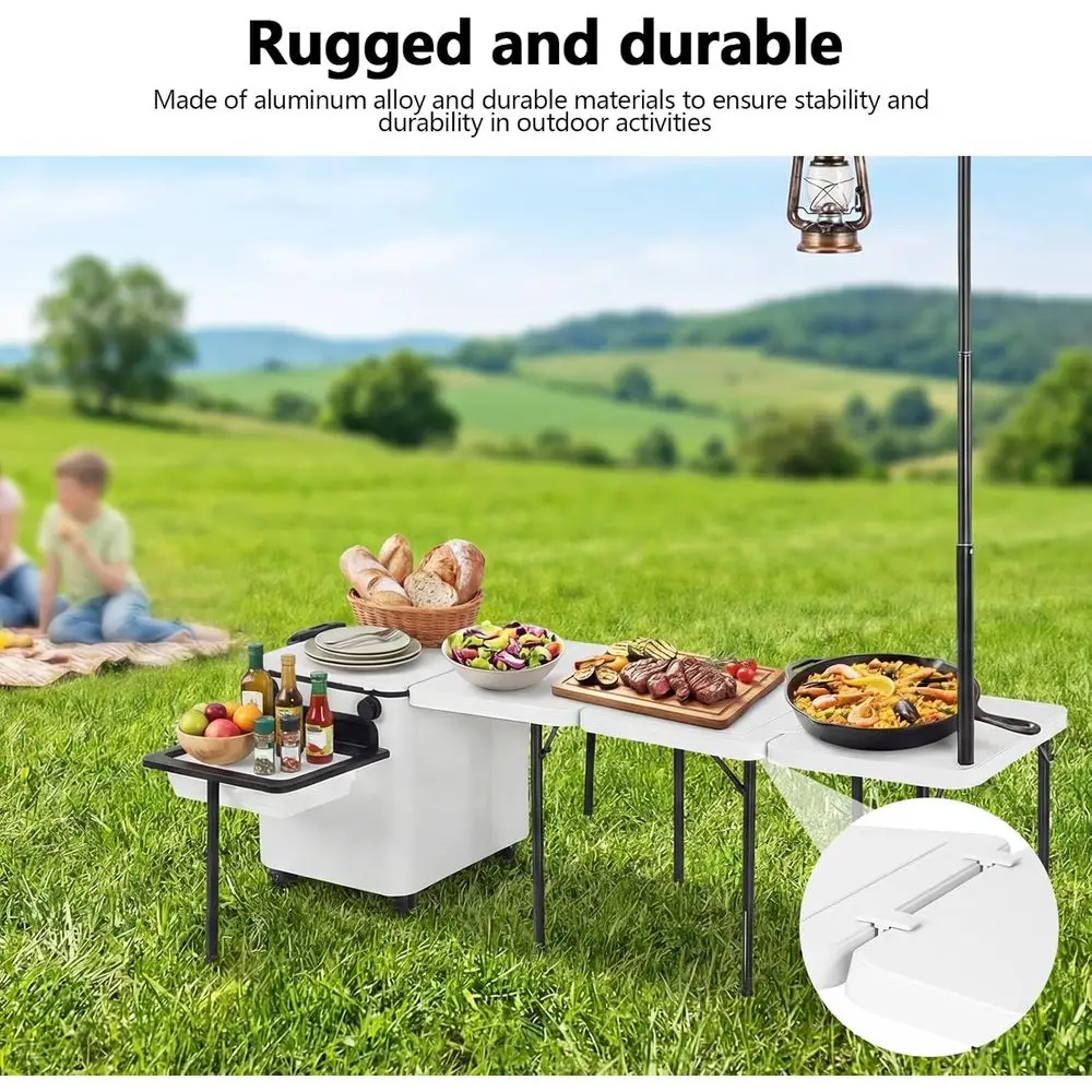 Draagbare opvouwbare buitenkeu - Outdoor Camping Kitchen Table recensie en prijs