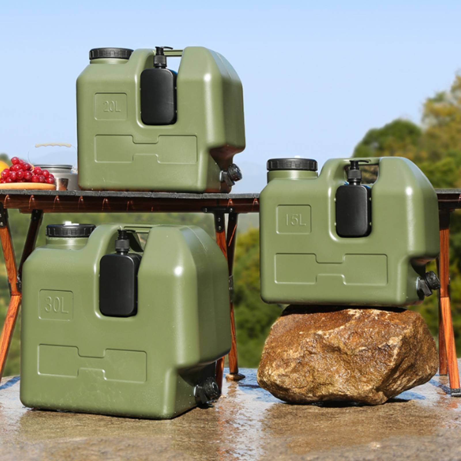 Watercontainer met kraan Food  - Outdoor Camping Food recensie en prijs