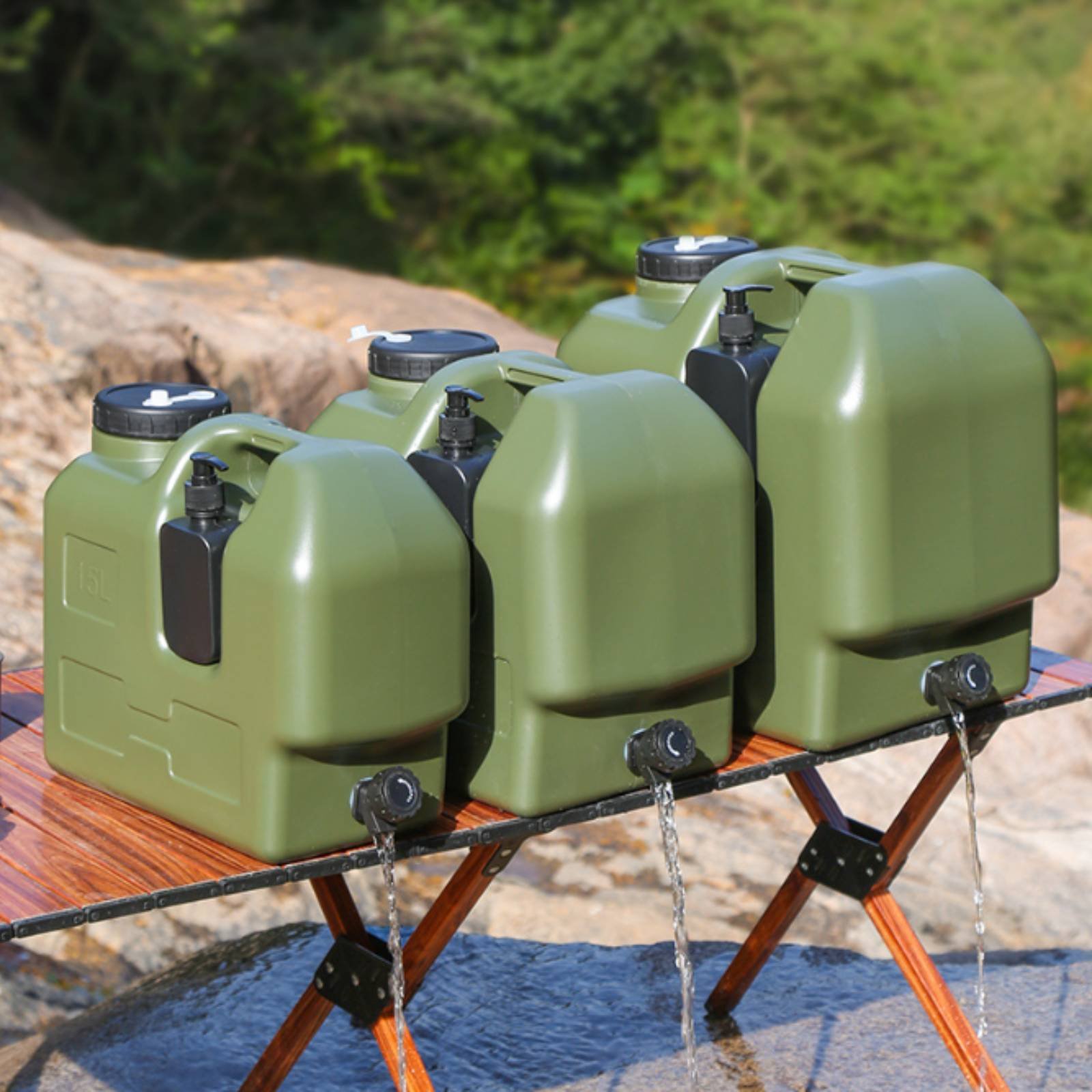 Watercontainer met kraan Food  - Outdoor Camping Food recensie en prijs