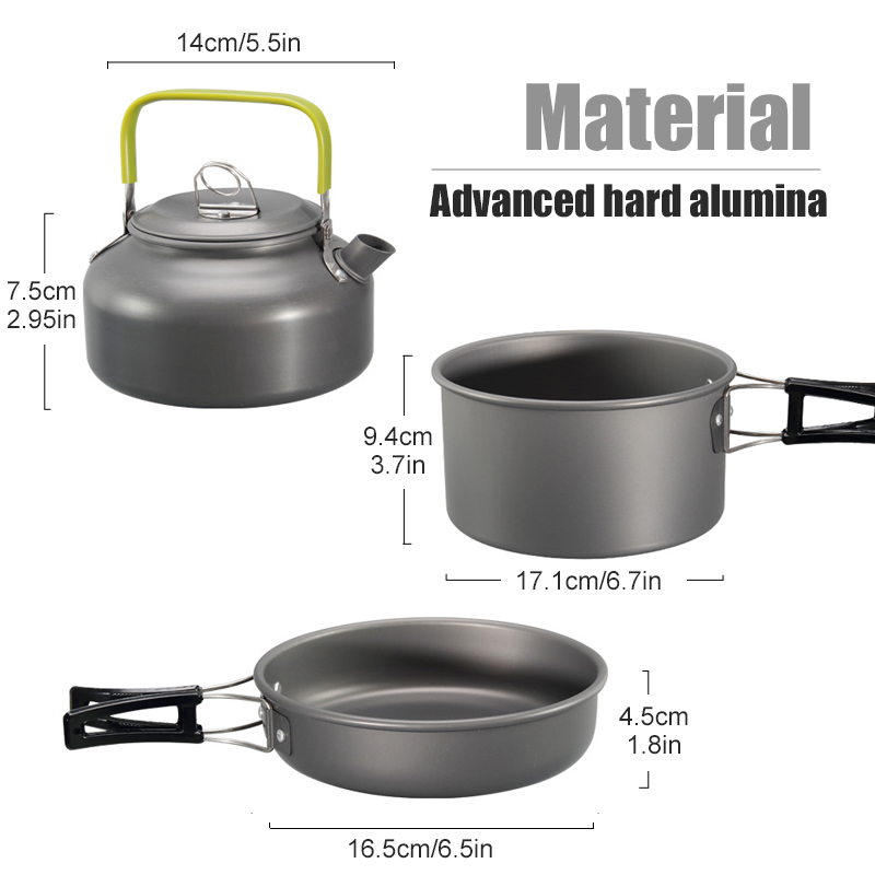 WESTTUNE Camping Kookgerei Kit - Outdoor Camping Cooking Equipment recensie en prijs