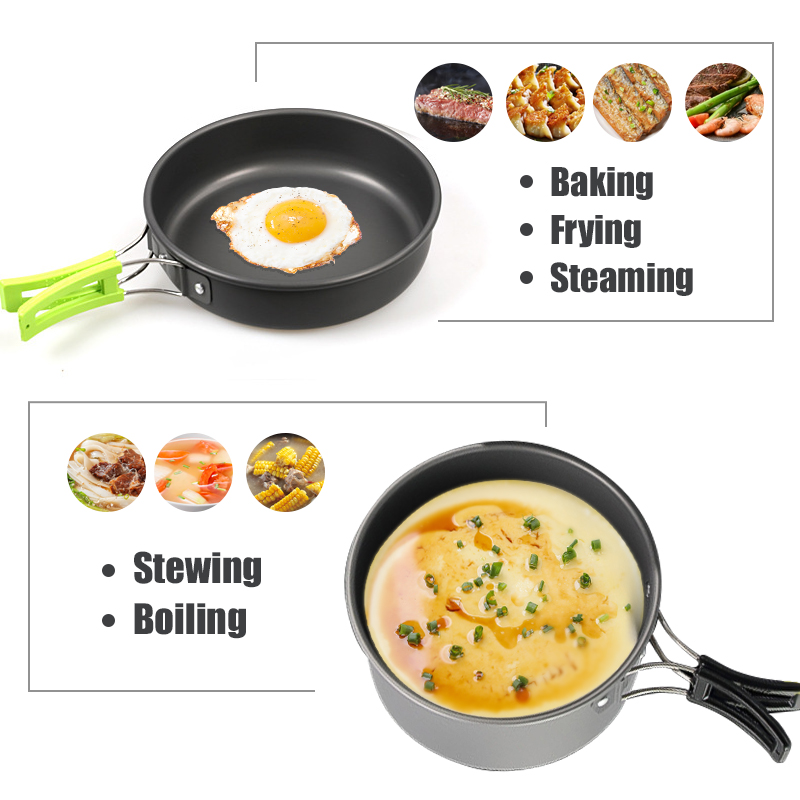 WESTTUNE Camping Kookgerei Kit - Outdoor Camping Cooking Equipment recensie en prijs
