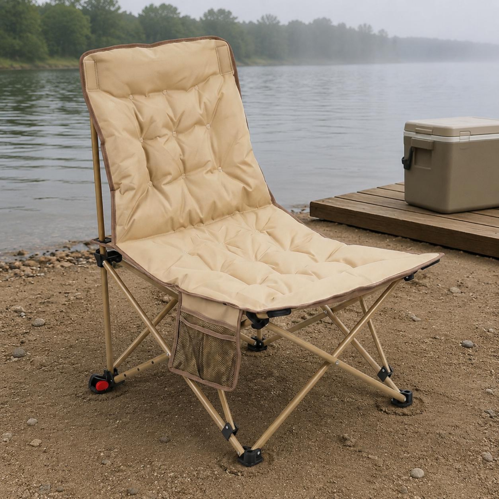 Gewatteerde relaxstoel Verdikt - Outdoor Camping Recliner recensie en prijs