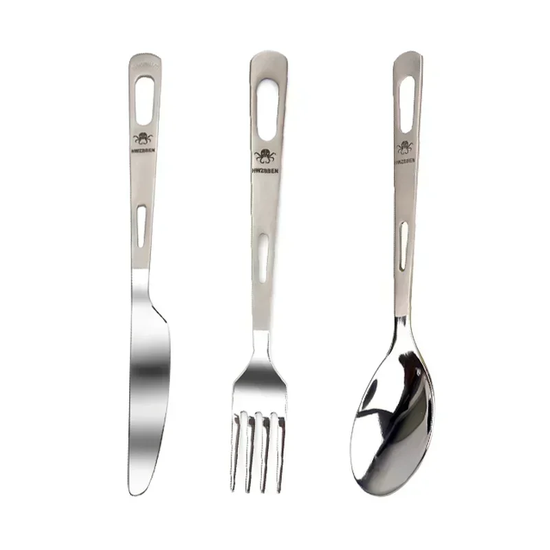 Hwzbben Titanium Vork Lepelmes - Outdoor Camping Kitchen Table recensie en prijs