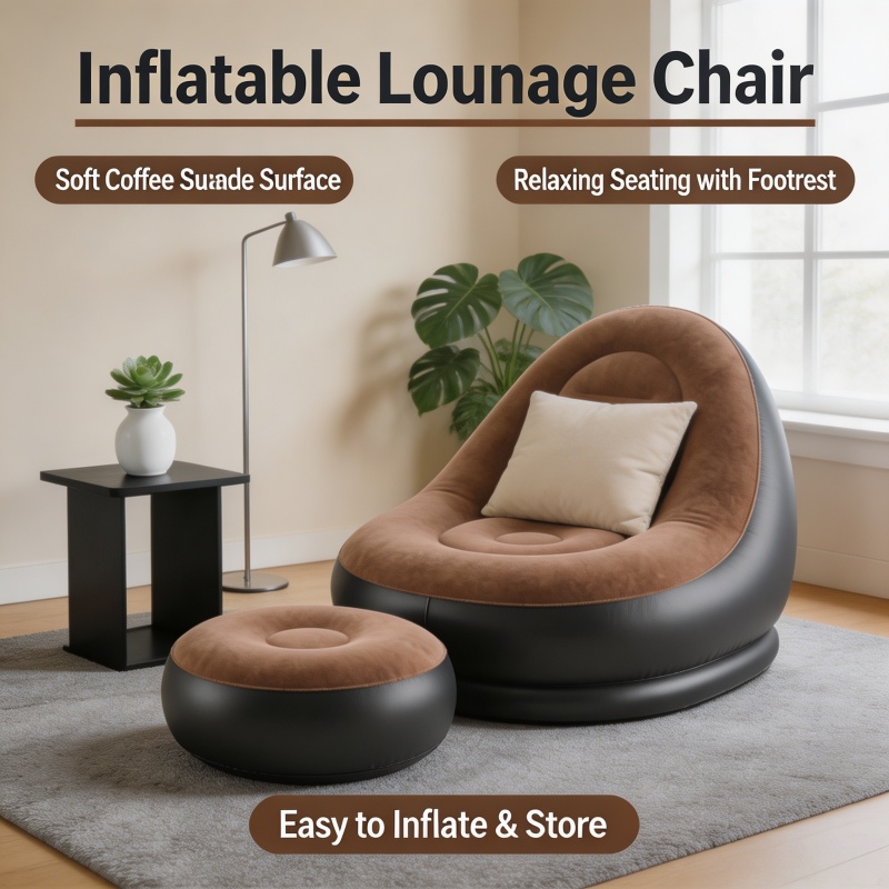 Luie banksofa's Opblaasbare st - Outdoor Camping Recliner recensie en prijs