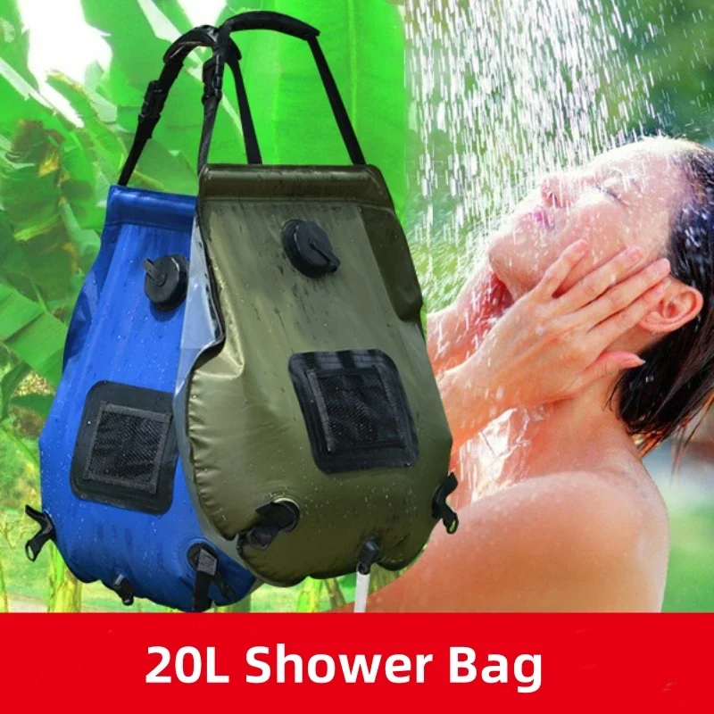 Zonne-douchetas 20L Buiten Zon - Outdoor Camping Hot Water Shower recensie en prijs