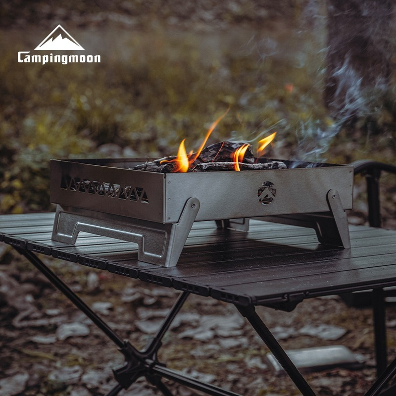 CAMPINGMOON MT-6-LT Buitenhaar - Outdoor Camping Fire Pit recensie en prijs