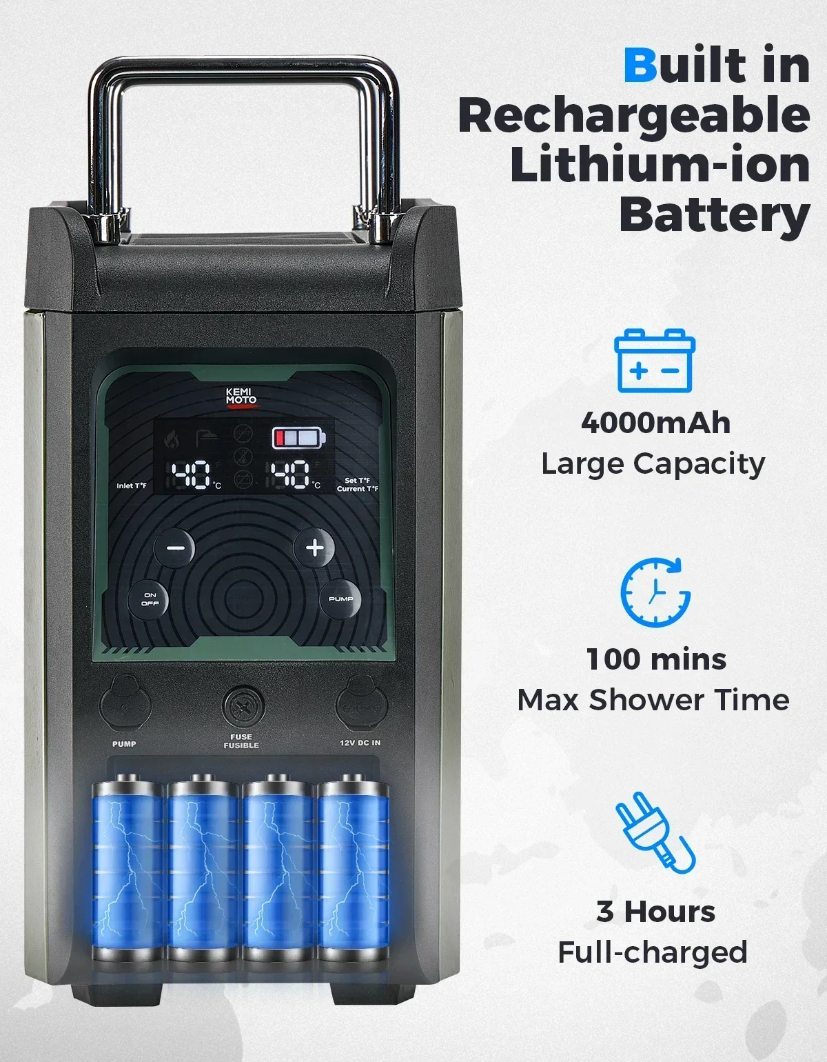 KEMIMOTO Waterverwarmer Draagb - Outdoor Camping Heater recensie en prijs