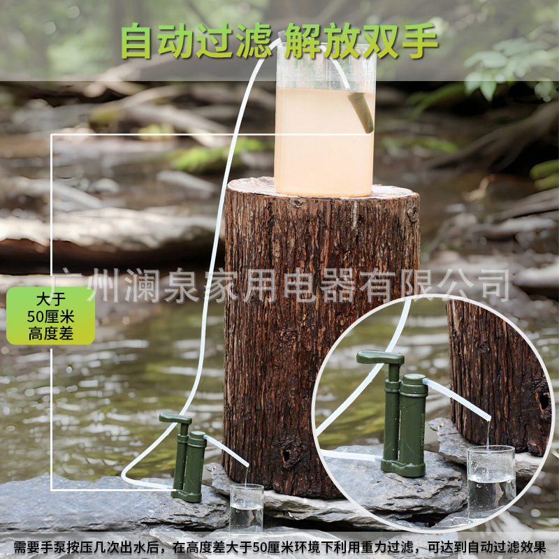 Campingwaterfilters, buitenwat - Outdoor Camping Water Filter recensie en prijs
