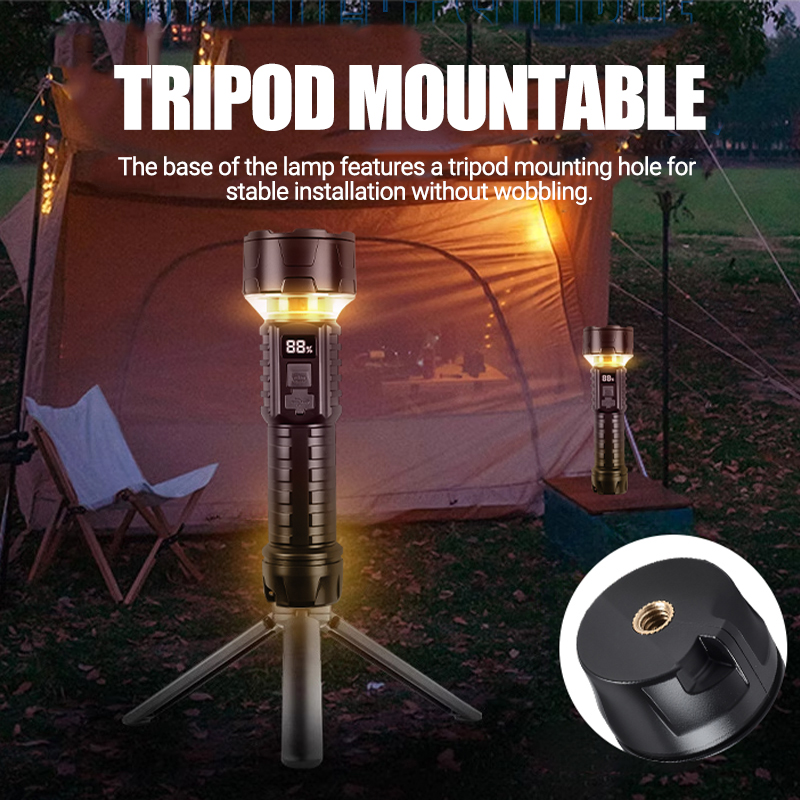 COB LED-zaklamp Oplaadbare lan - Camping Lantern recensie en prijs