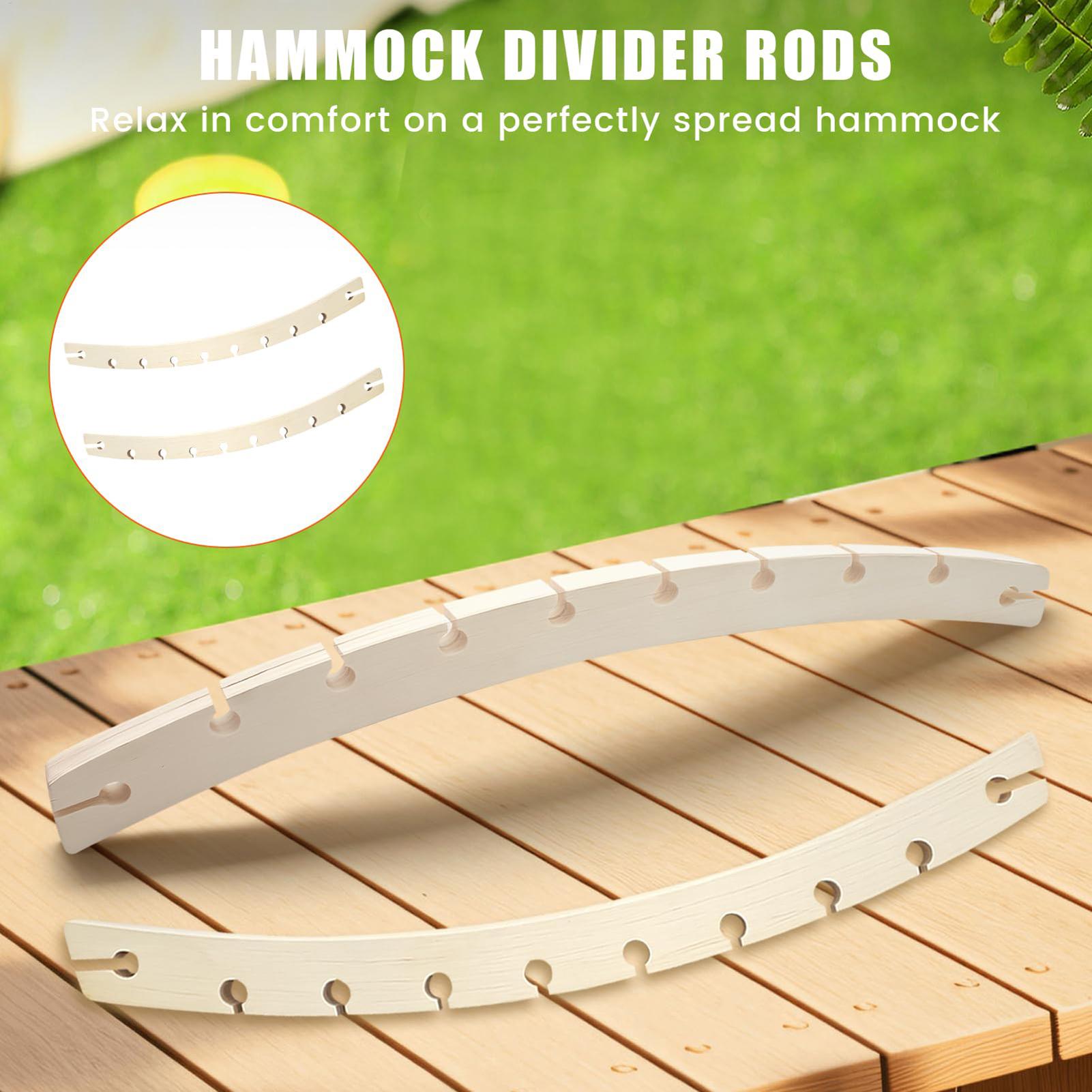 2 Stuks 10-Hole Houten Hangmat - Outdoor Camping Hammock recensie en prijs