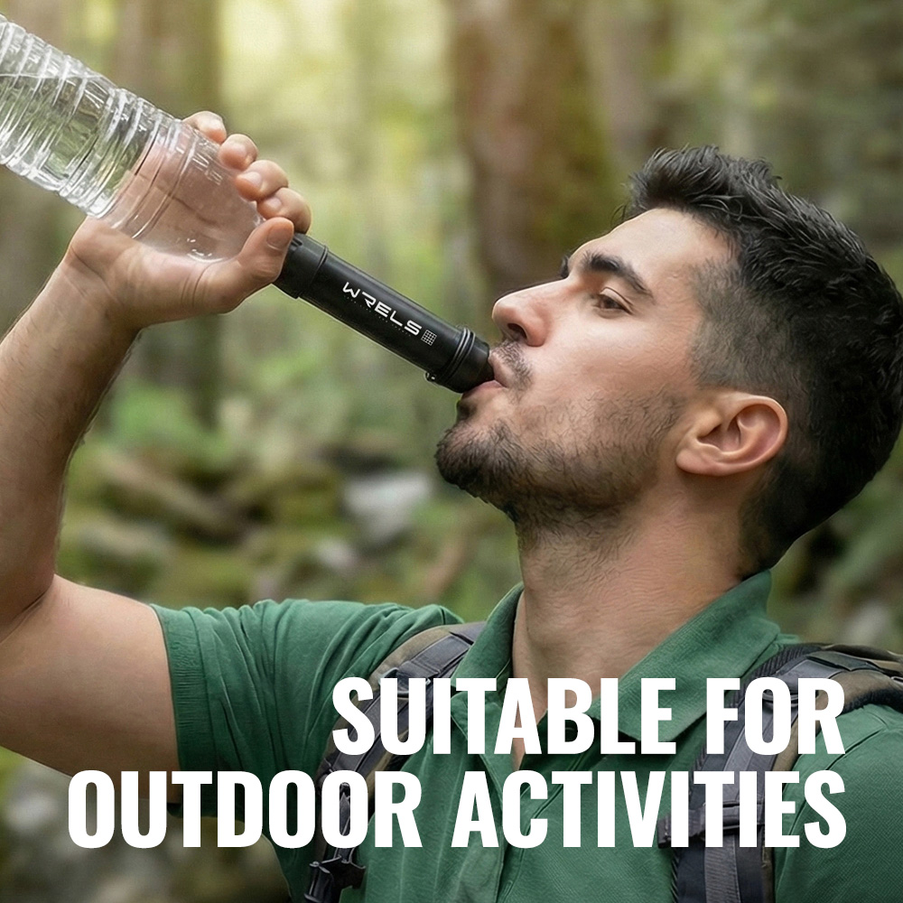 WRELS Outdoor Waterzuiveraar D - Outdoor Camping Water Filter recensie en prijs