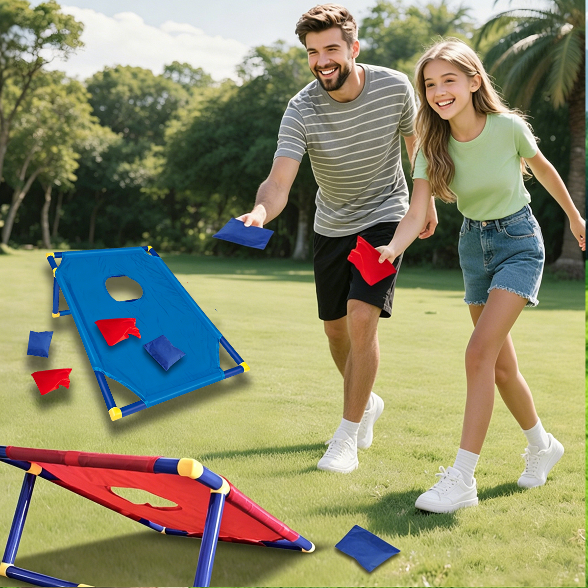 Draagbaar Bean Bag Toss Spel - - Outdoor Camping Games For Adults recensie en prijs