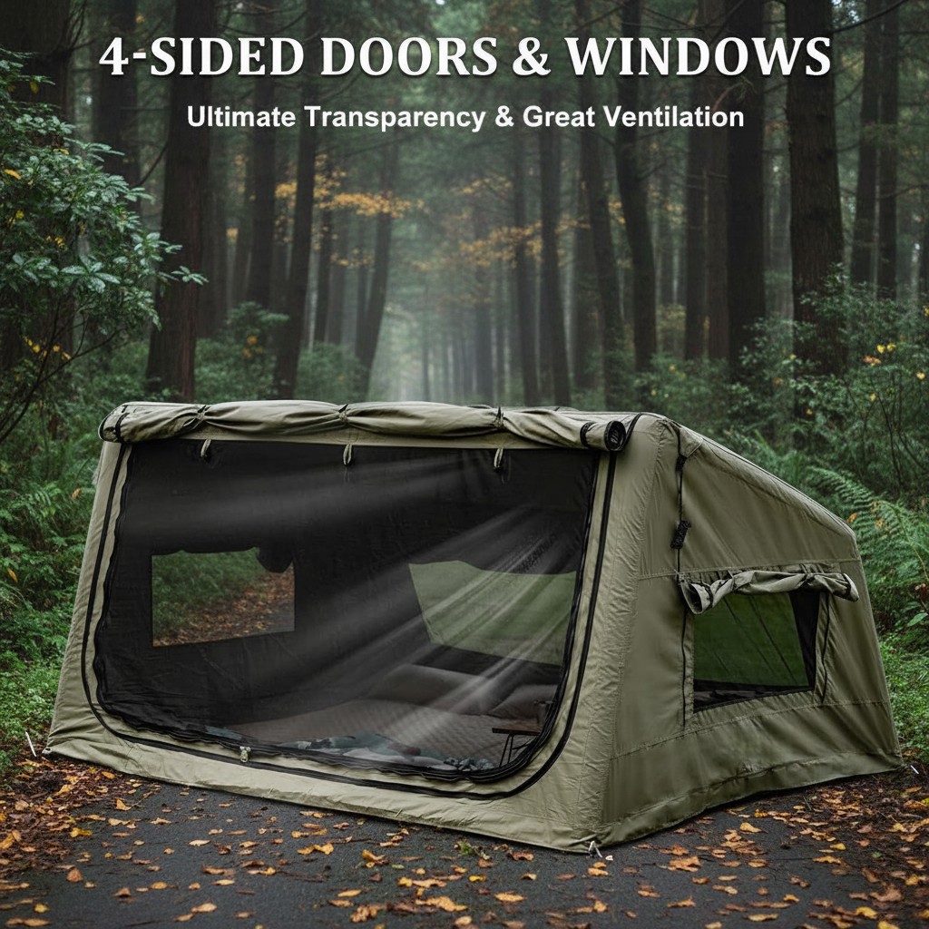 Automatische opblaasbare kampe - Outdoor Camping Tent Waterproof recensie en prijs