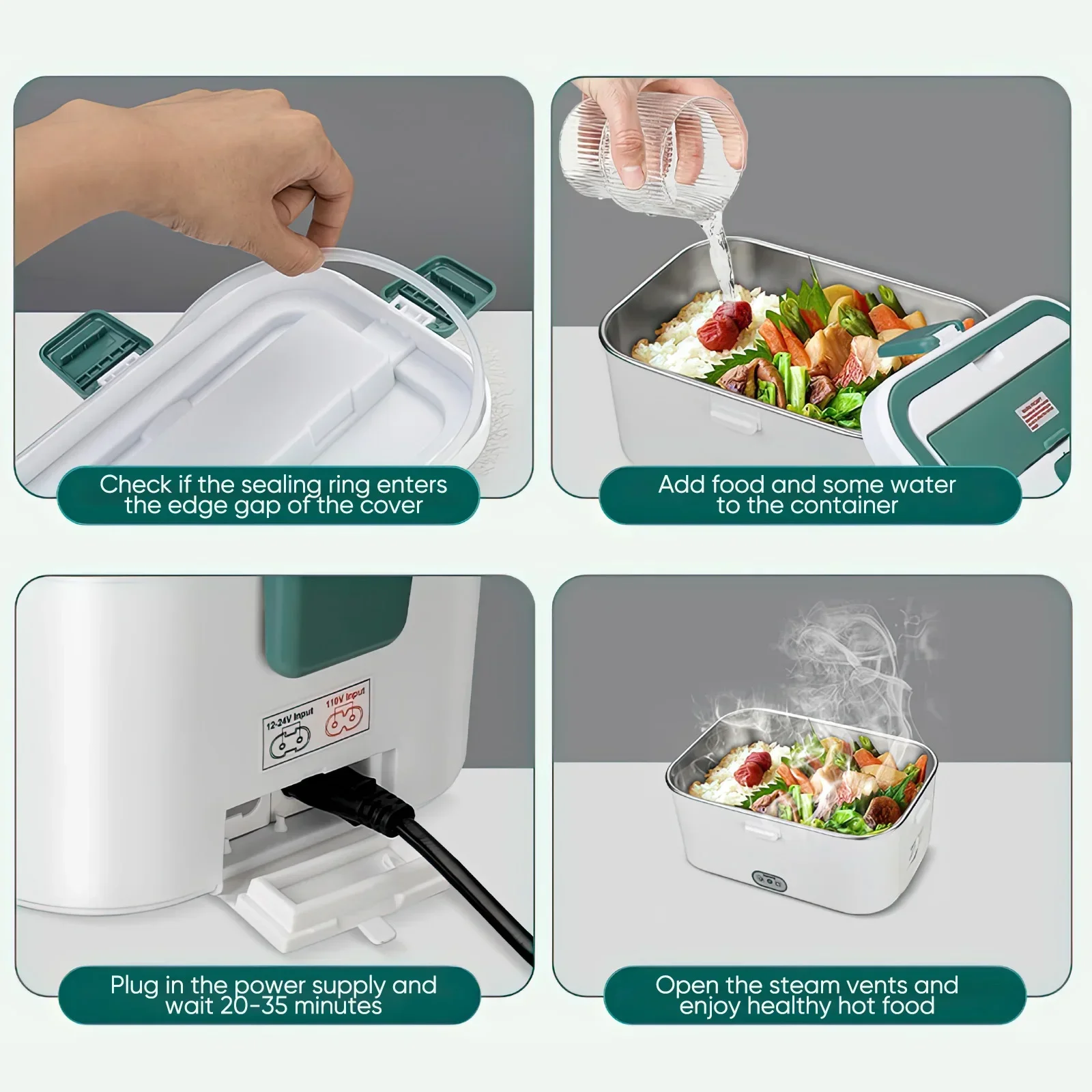 Elektrische Lunchbox Voedselve - Outdoor Camping Food recensie en prijs