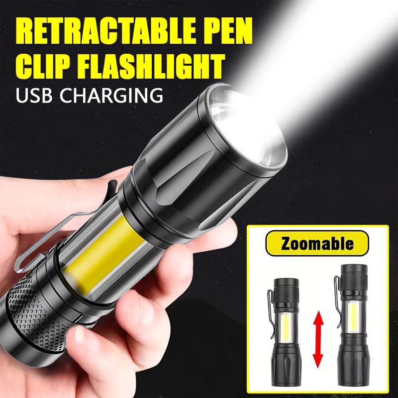 Mini LED-zaklamp COB-schijnwer - Camping Lantern recensie en prijs