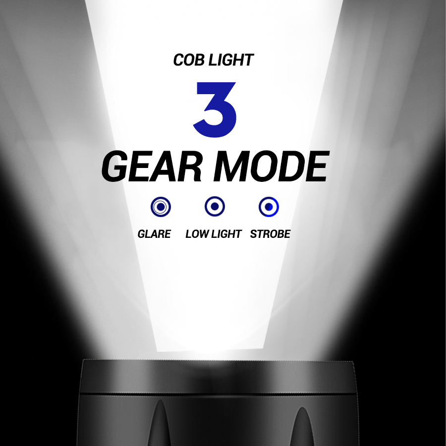 Mini LED-zaklamp COB-schijnwer - Camping Lantern recensie en prijs