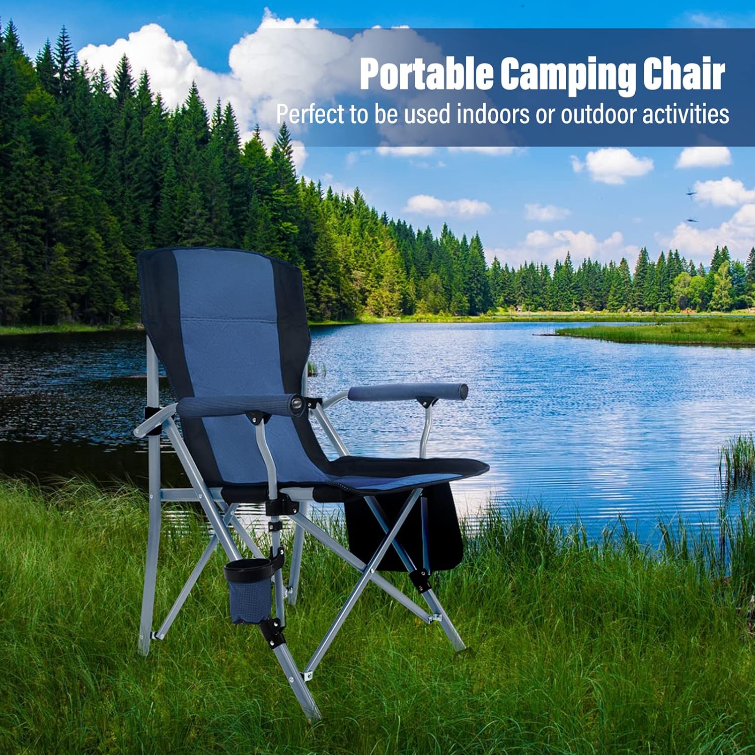 Outdoor Camping Opvouwbare dra - Outdoor Camping Recliner recensie en prijs