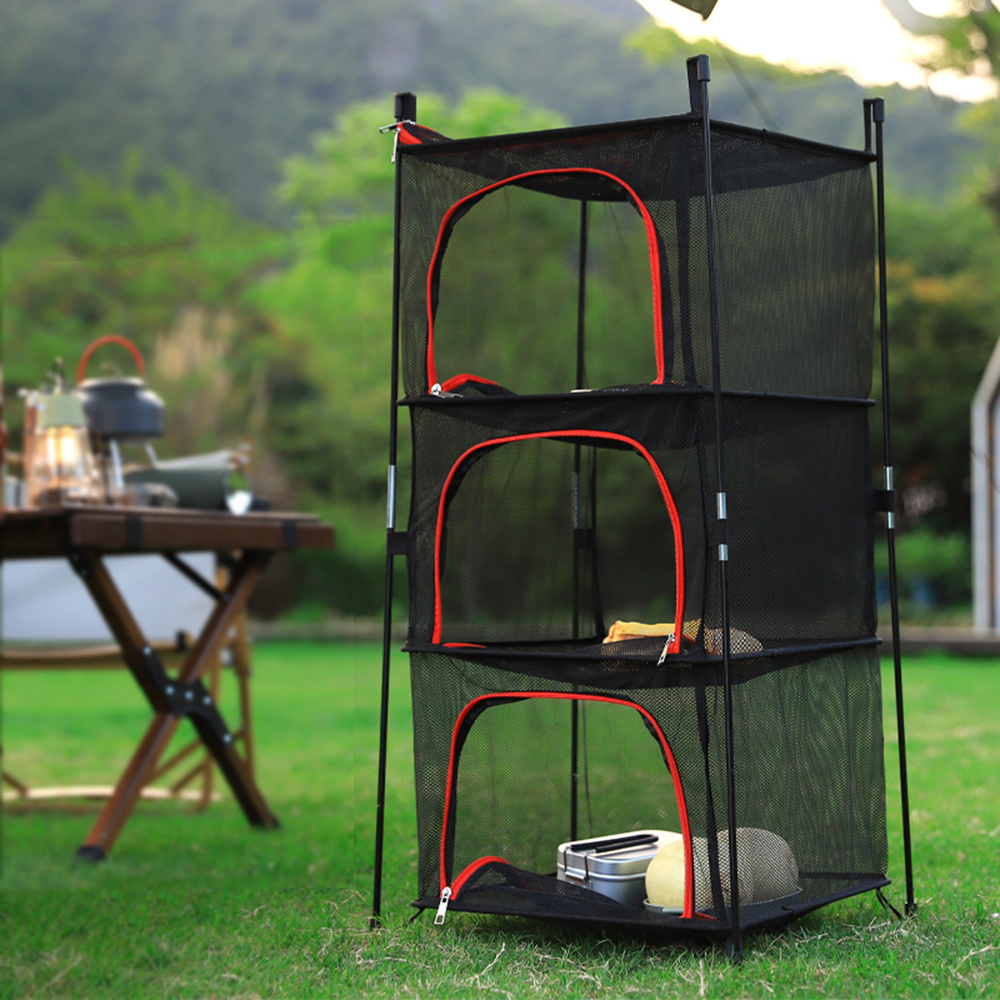 Camping Opslag Droognet 3 Lage - Outdoor Camping Cooking Equipment recensie en prijs