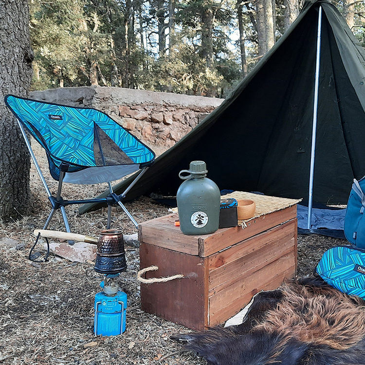 Draagbare opvouwbare campingst - Outdoor Camping Recliner recensie en prijs