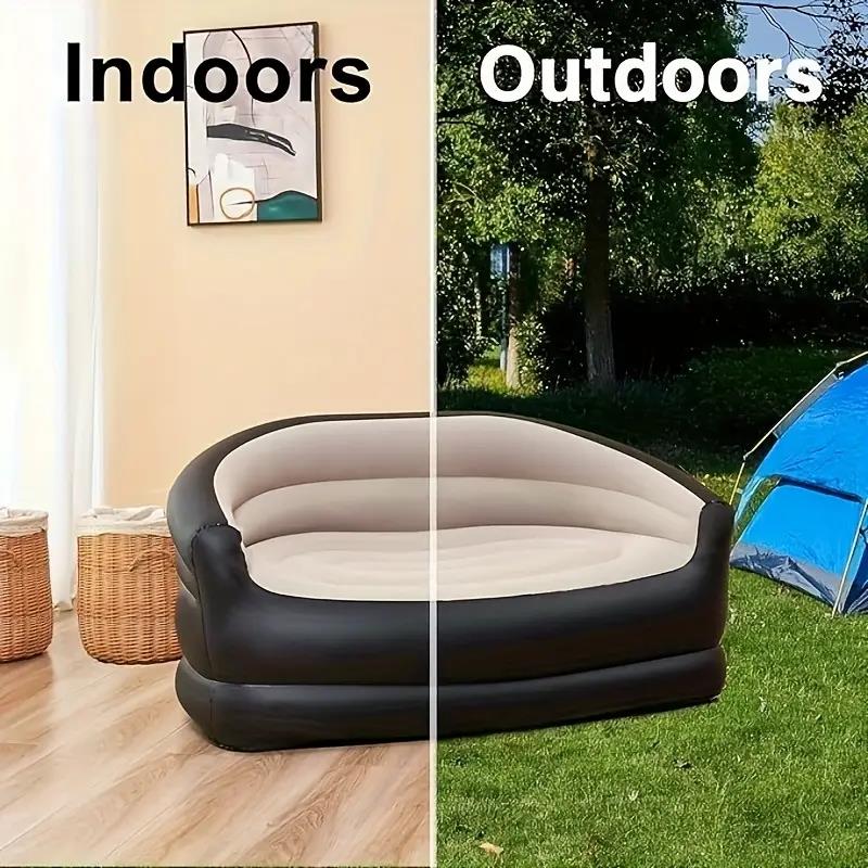 Draagbaar opblaasbaar bed voor - Outdoor Camping Recliner recensie en prijs