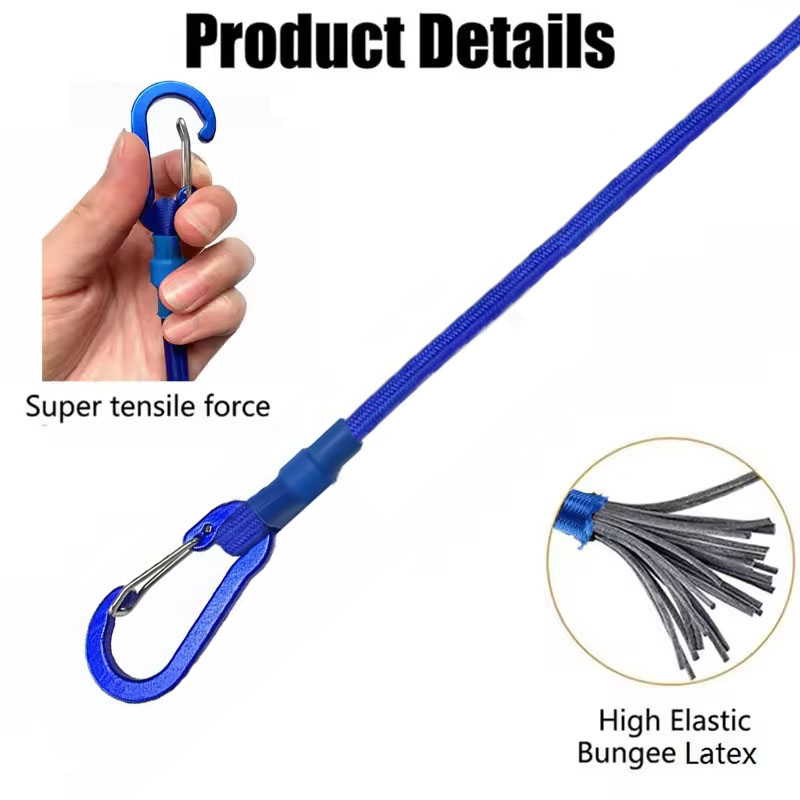 Bagage elastische band 8 mm zw - Outdoor Camping House recensie en prijs