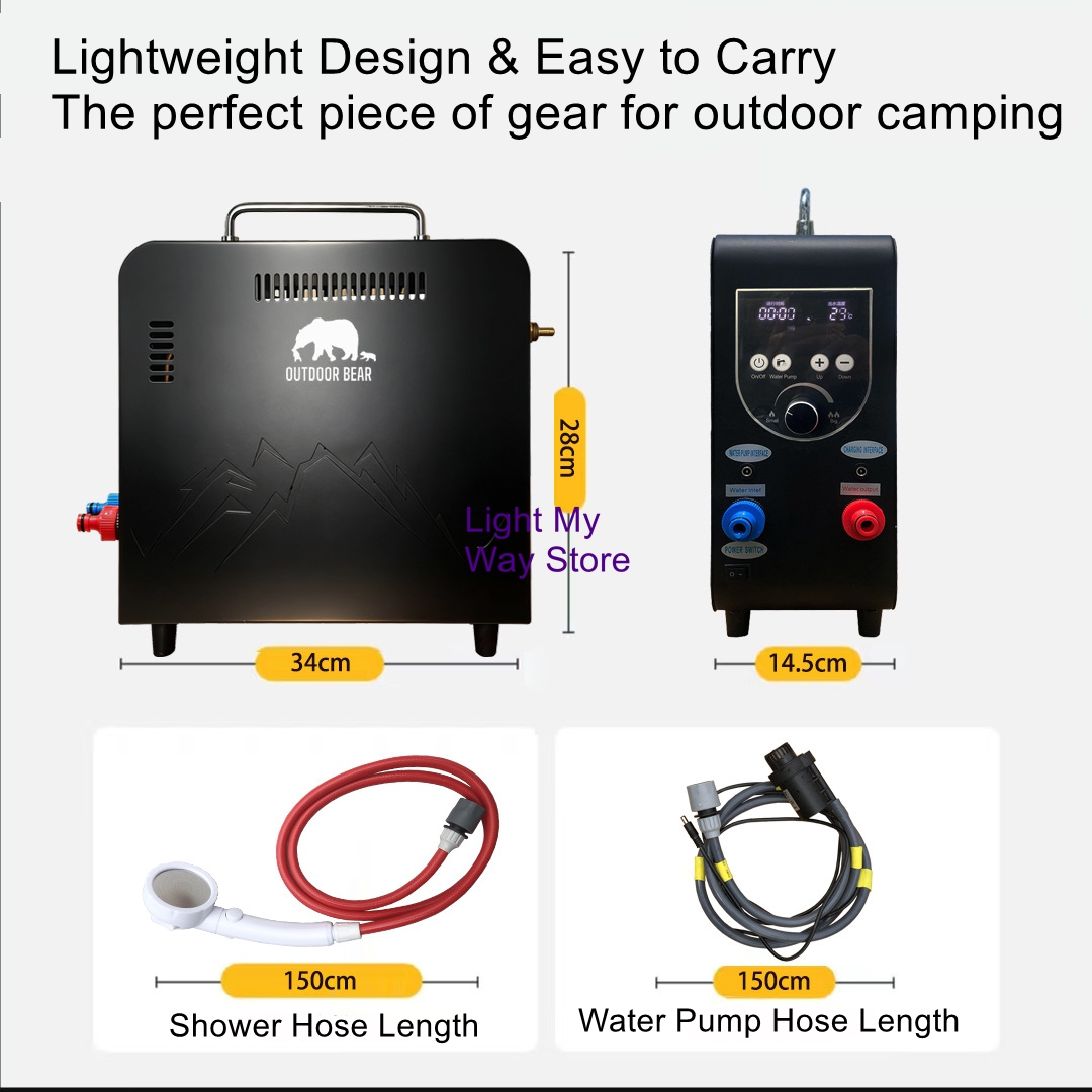 Draagbare gasboiler voor buite - Outdoor Camping Heater recensie en prijs