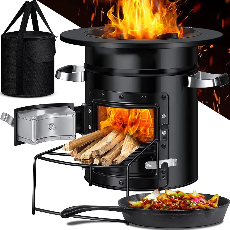 【Populair】Houtgestookte raketk - Outdoor Camping Bbq recensie en prijs