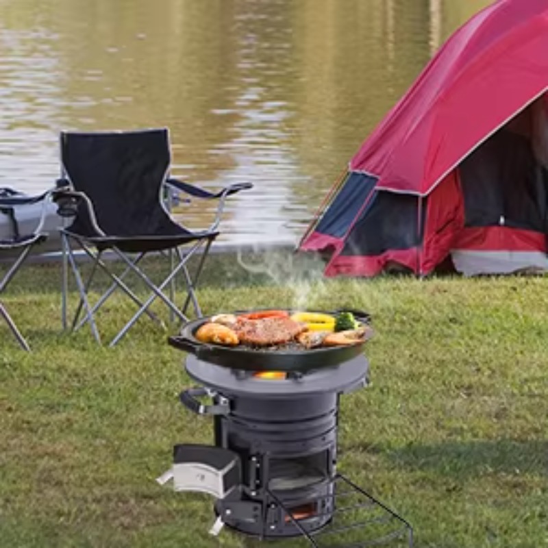 【Populair】Houtgestookte raketk - Outdoor Camping Bbq recensie en prijs