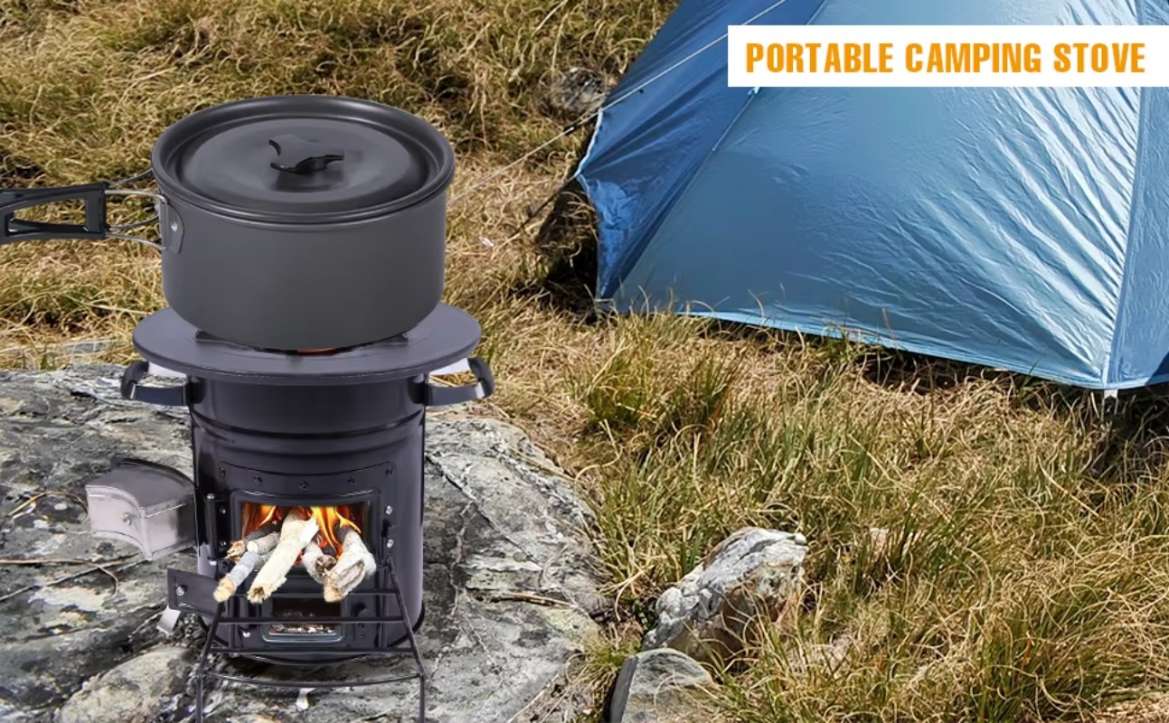 【Populair】Houtgestookte raketk - Outdoor Camping Bbq recensie en prijs