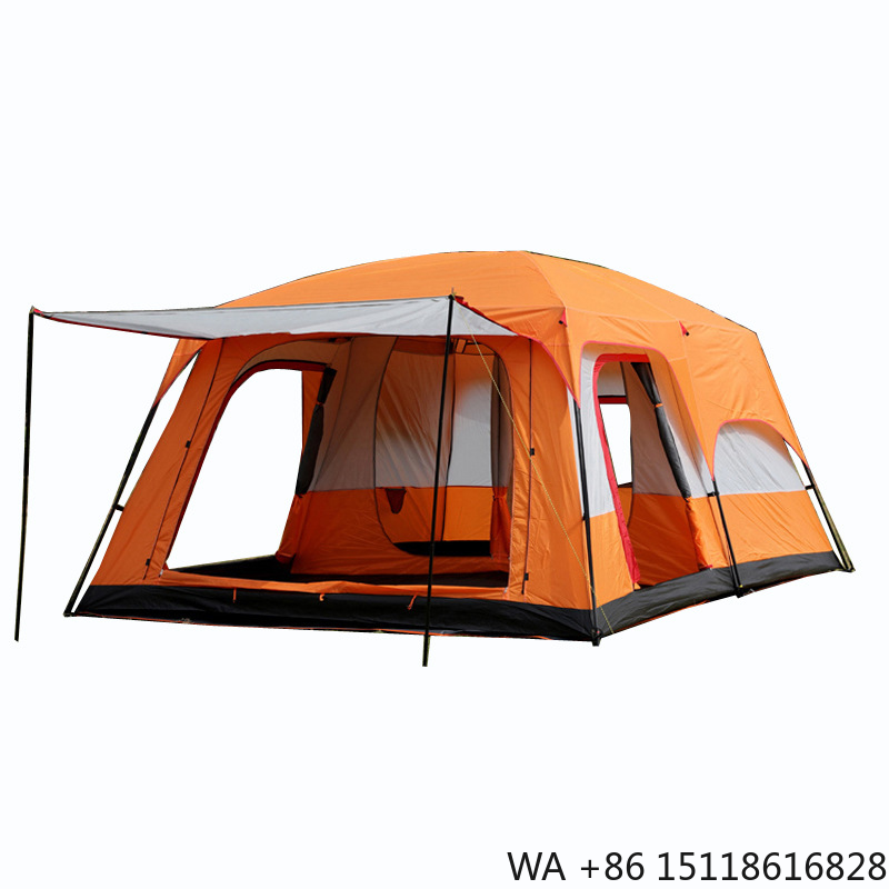 Buitentent met twee slaapkamer - Outdoor Camping Tent Waterproof recensie en prijs