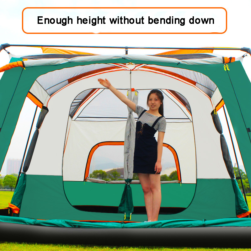 Buitentent met twee slaapkamer - Outdoor Camping Tent Waterproof recensie en prijs