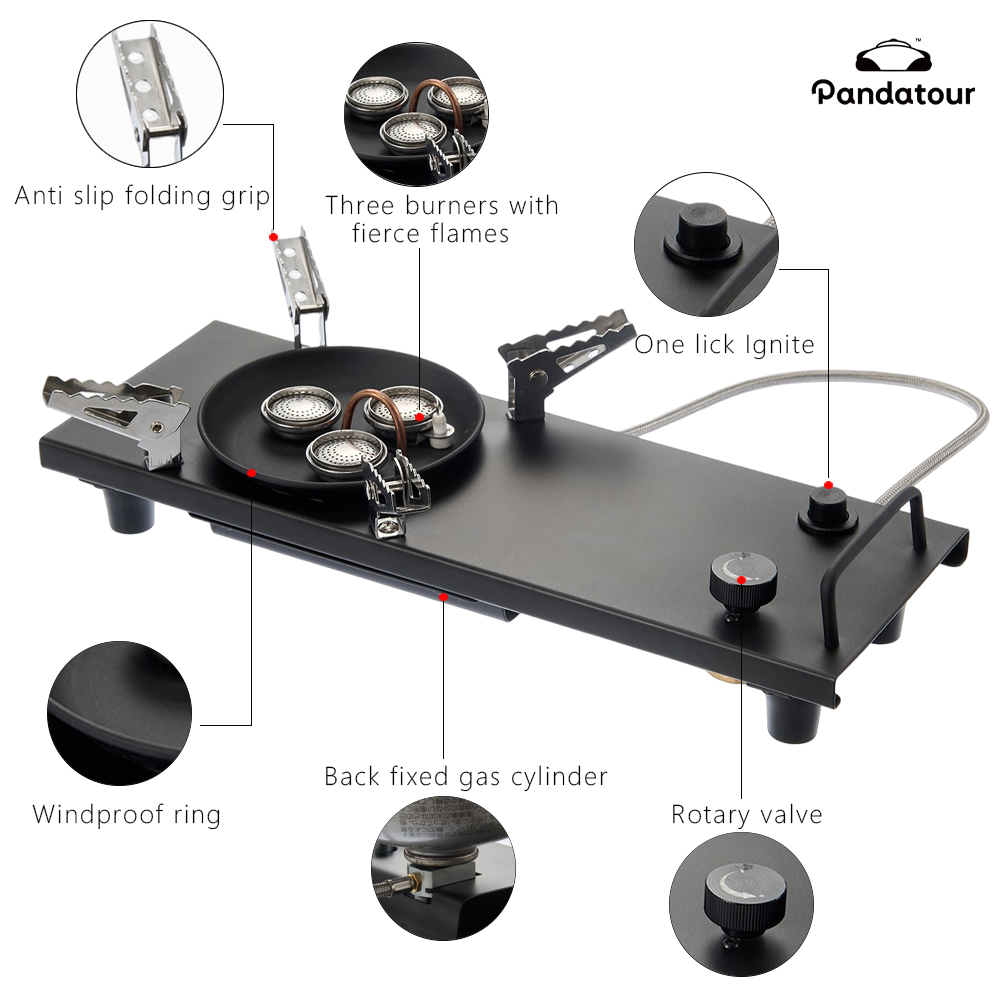 Pandatour Camping IGT 0.5UNT G - Outdoor Camping Fire Pit recensie en prijs
