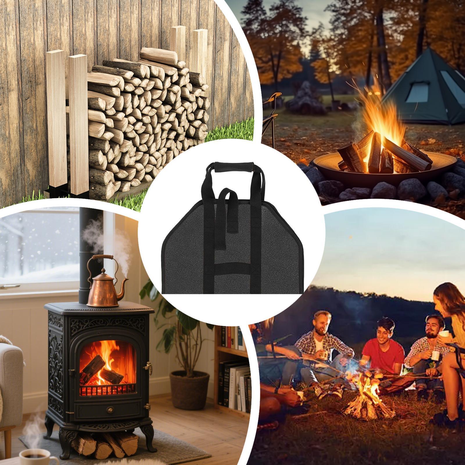 Brandhoutdrager Grote draagbar - Outdoor Camping Bag recensie en prijs