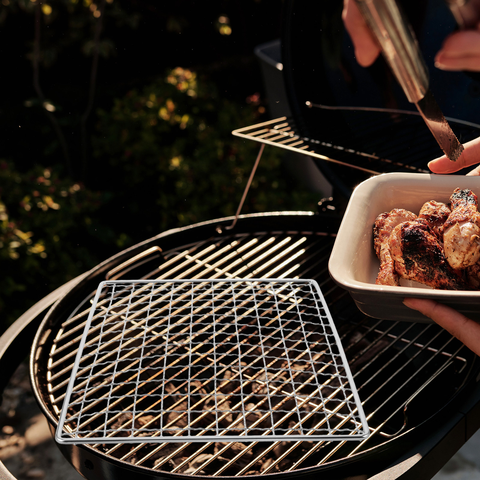 Roestvrijstalen grillmat, anti - Outdoor Camping Bbq recensie en prijs