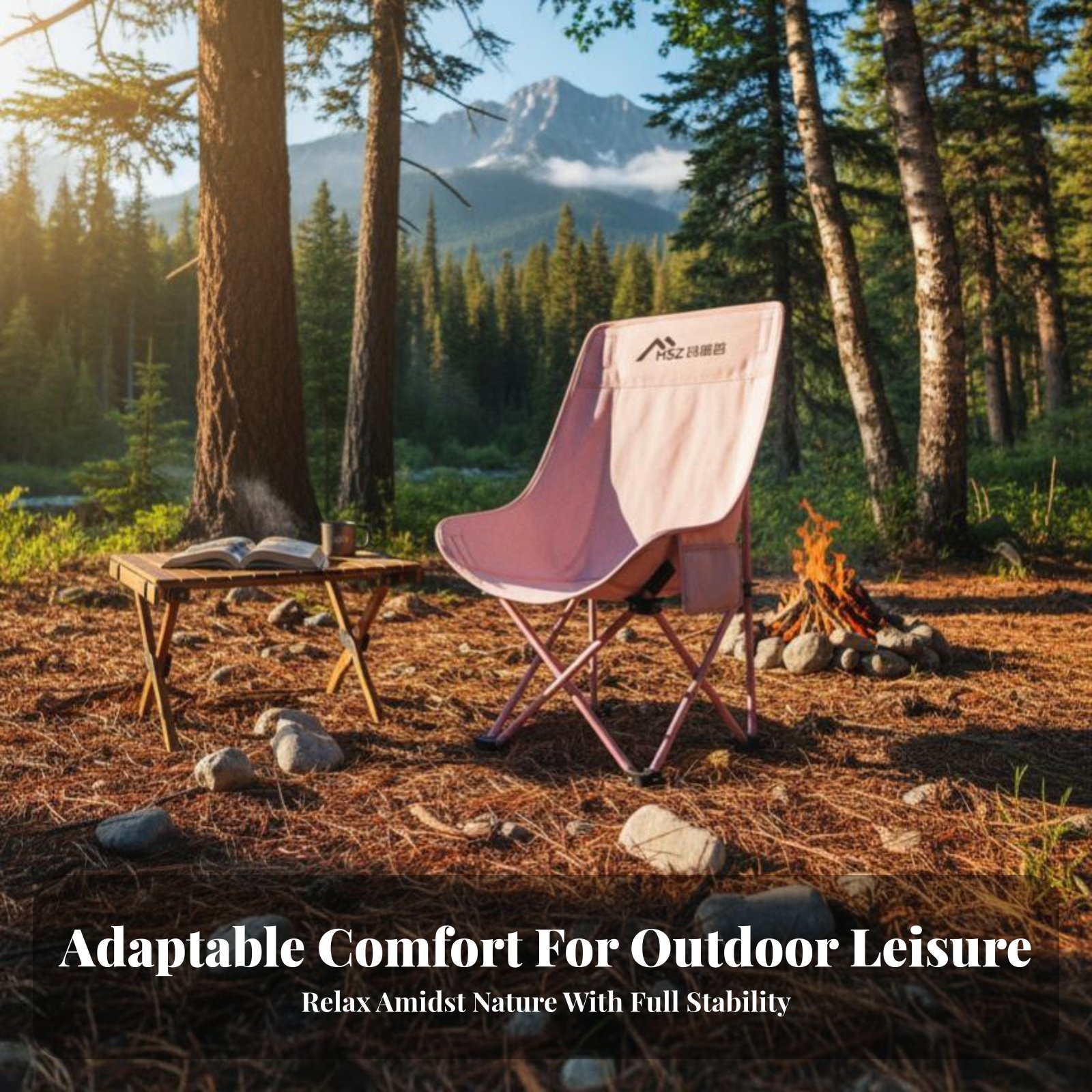 Opvouwbare mesh-stoel met hoge - Outdoor Camping Recliner recensie en prijs