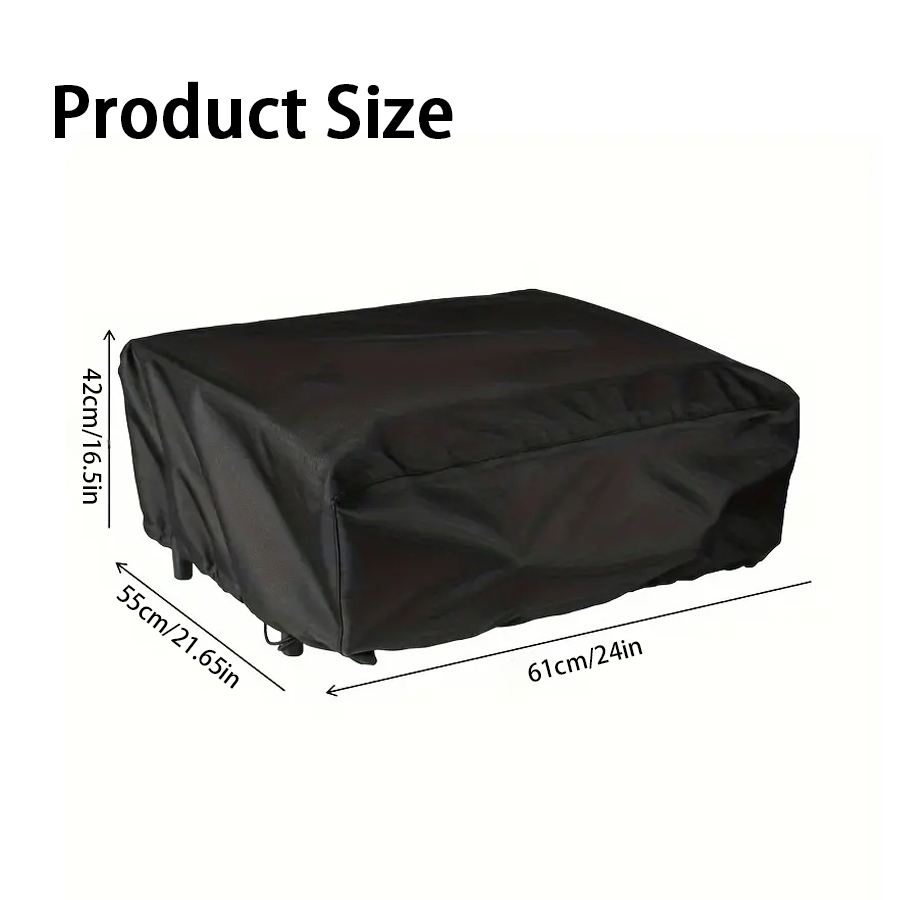 1 stuk zwarte ovenbeschermhoes - Outdoor Camping Bbq recensie en prijs