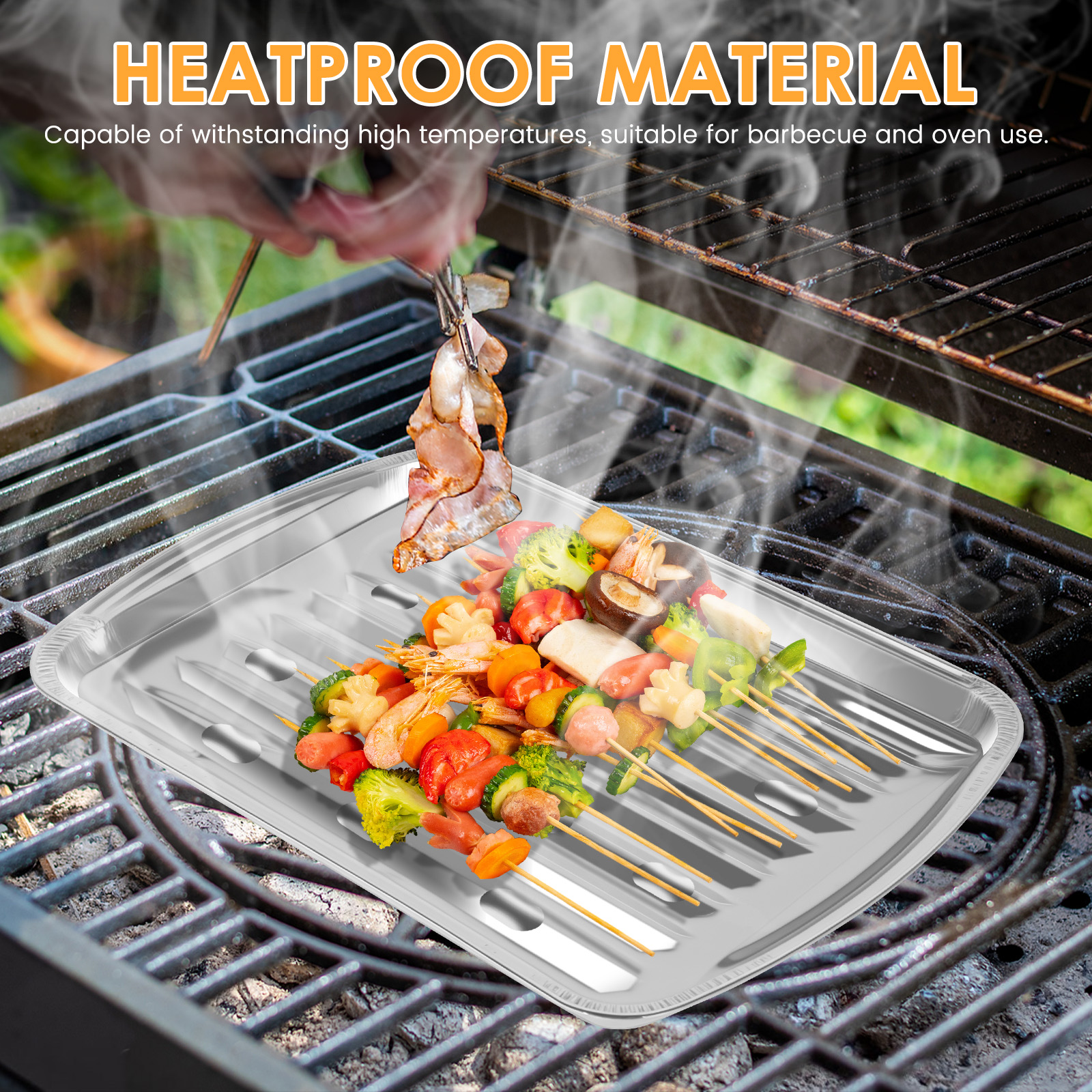 Aluminiumfolie Dienbladen Anti - Outdoor Camping Food recensie en prijs