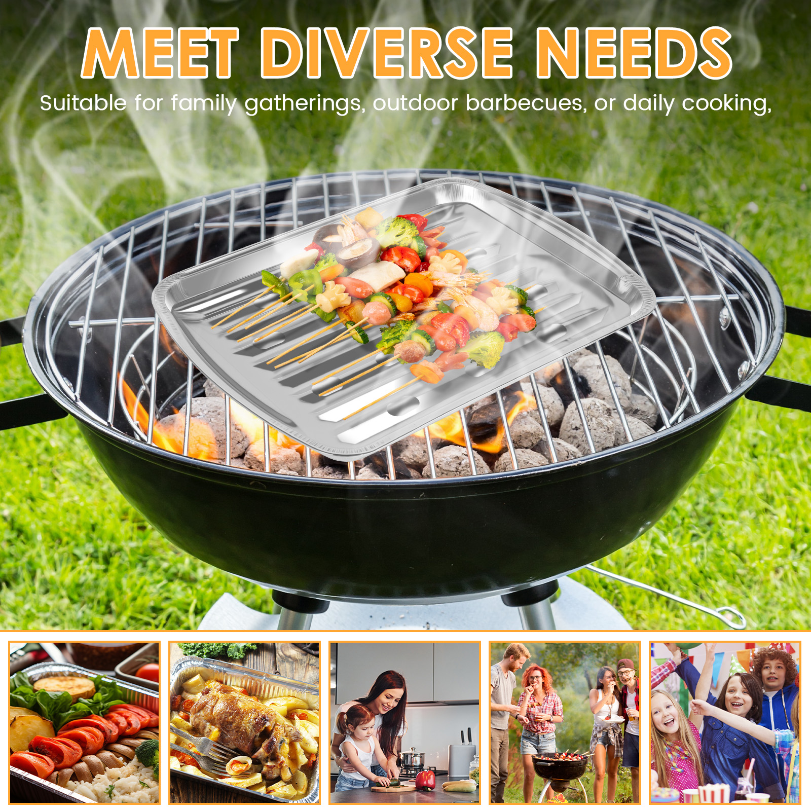 Aluminiumfolie Dienbladen Anti - Outdoor Camping Food recensie en prijs
