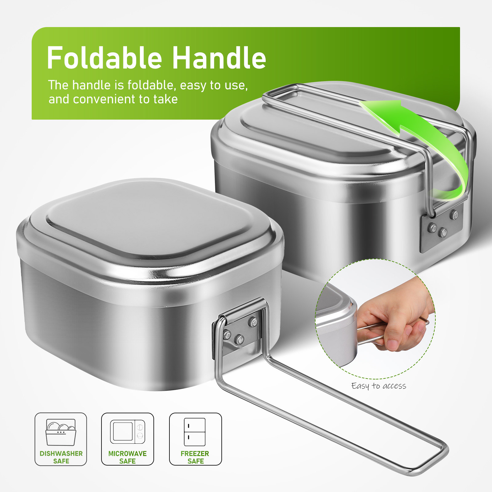 950ml Volledig Aluminium Voeds - Outdoor Camping Food recensie en prijs