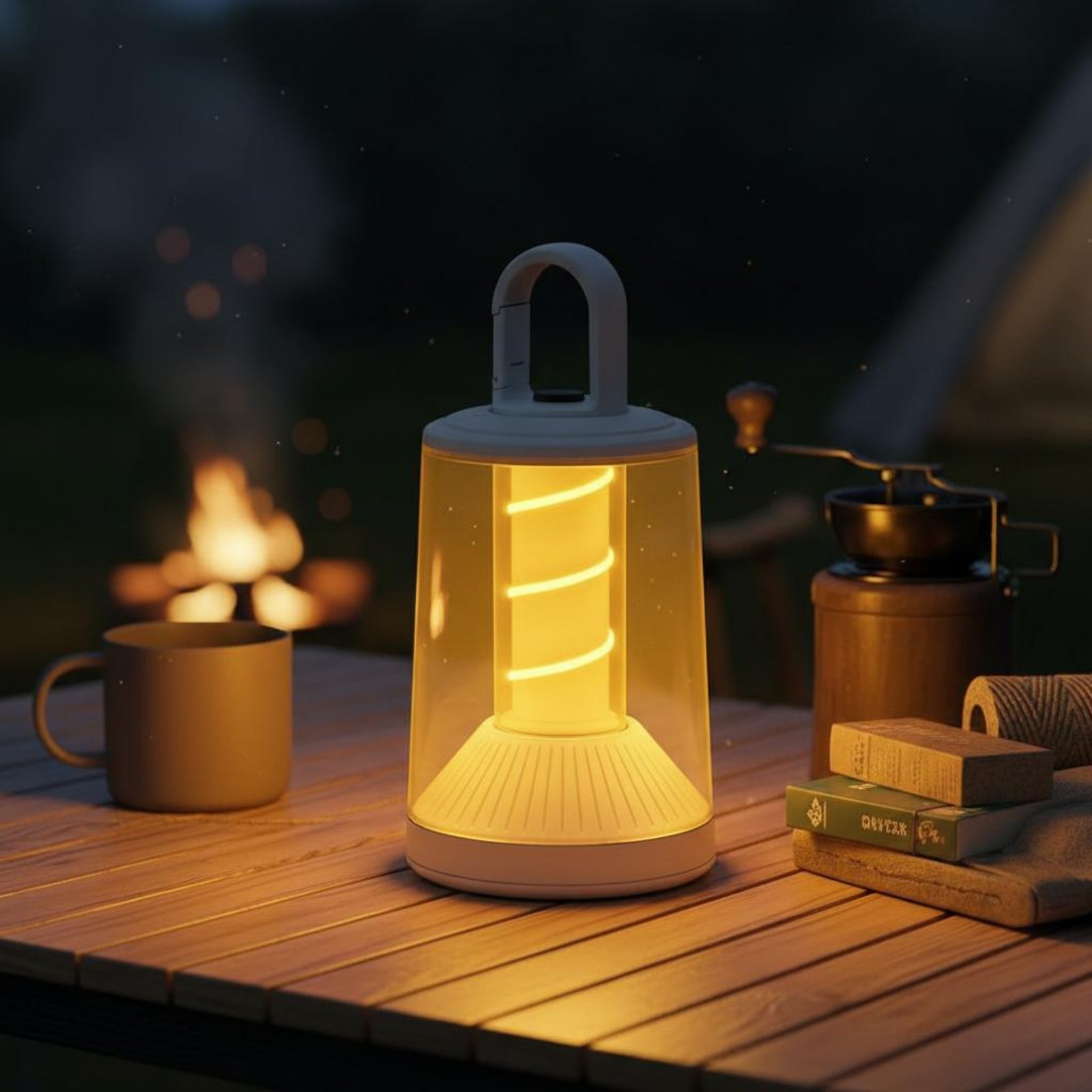 Op batterijen werkende hangend - Camping Lantern recensie en prijs