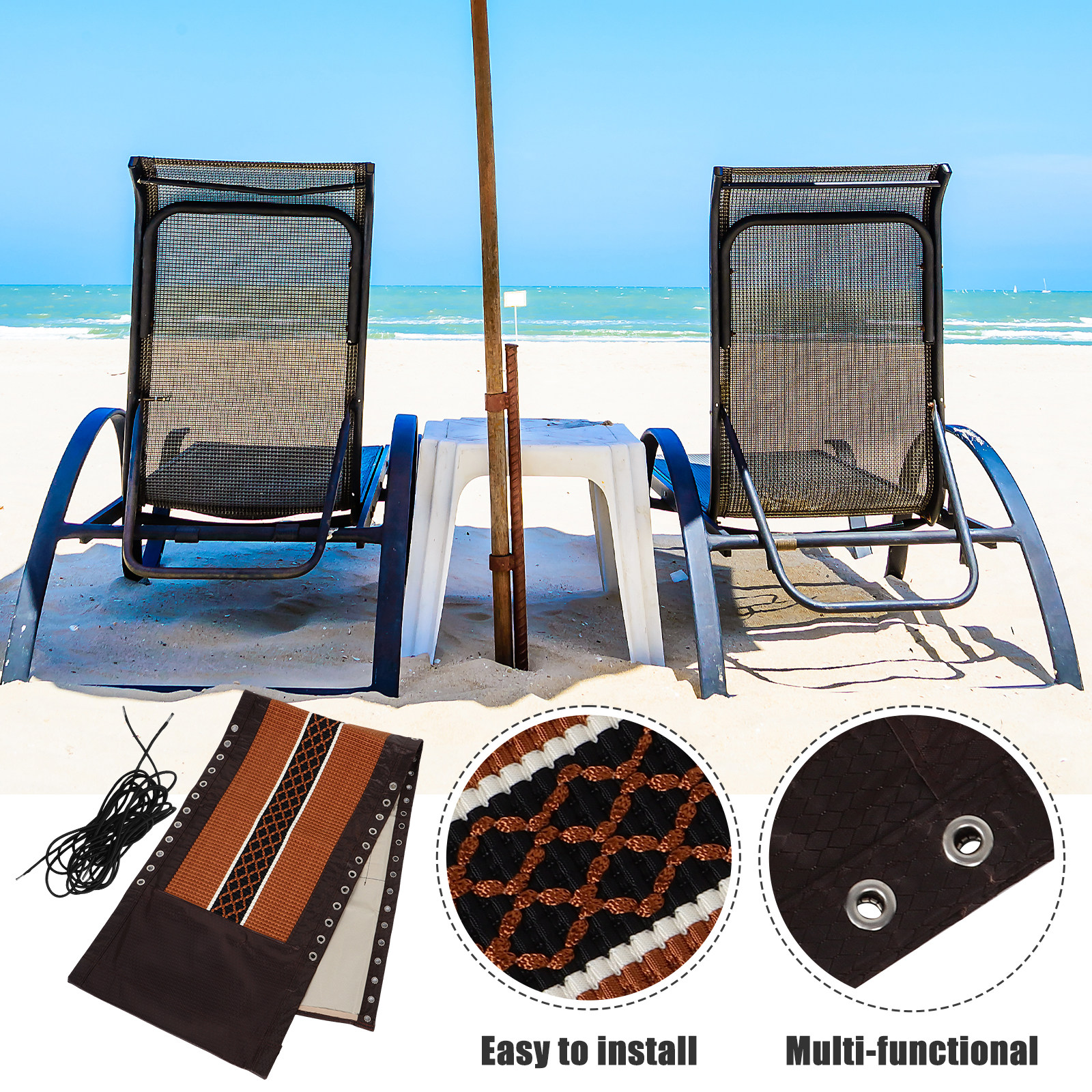 1Set Premium stoelkleed voor h - Outdoor Camping Recliner recensie en prijs