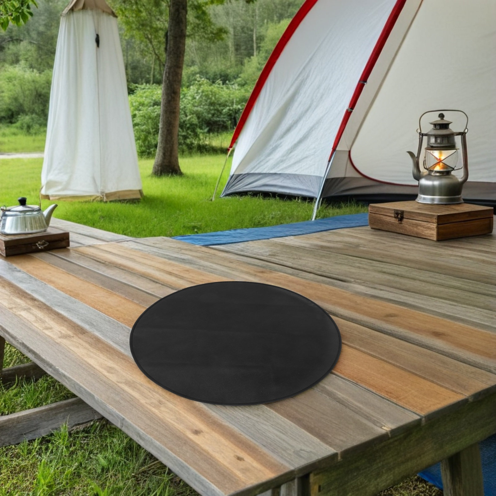 24 inch ronde hittebestendige  - Outdoor Camping Bbq recensie en prijs