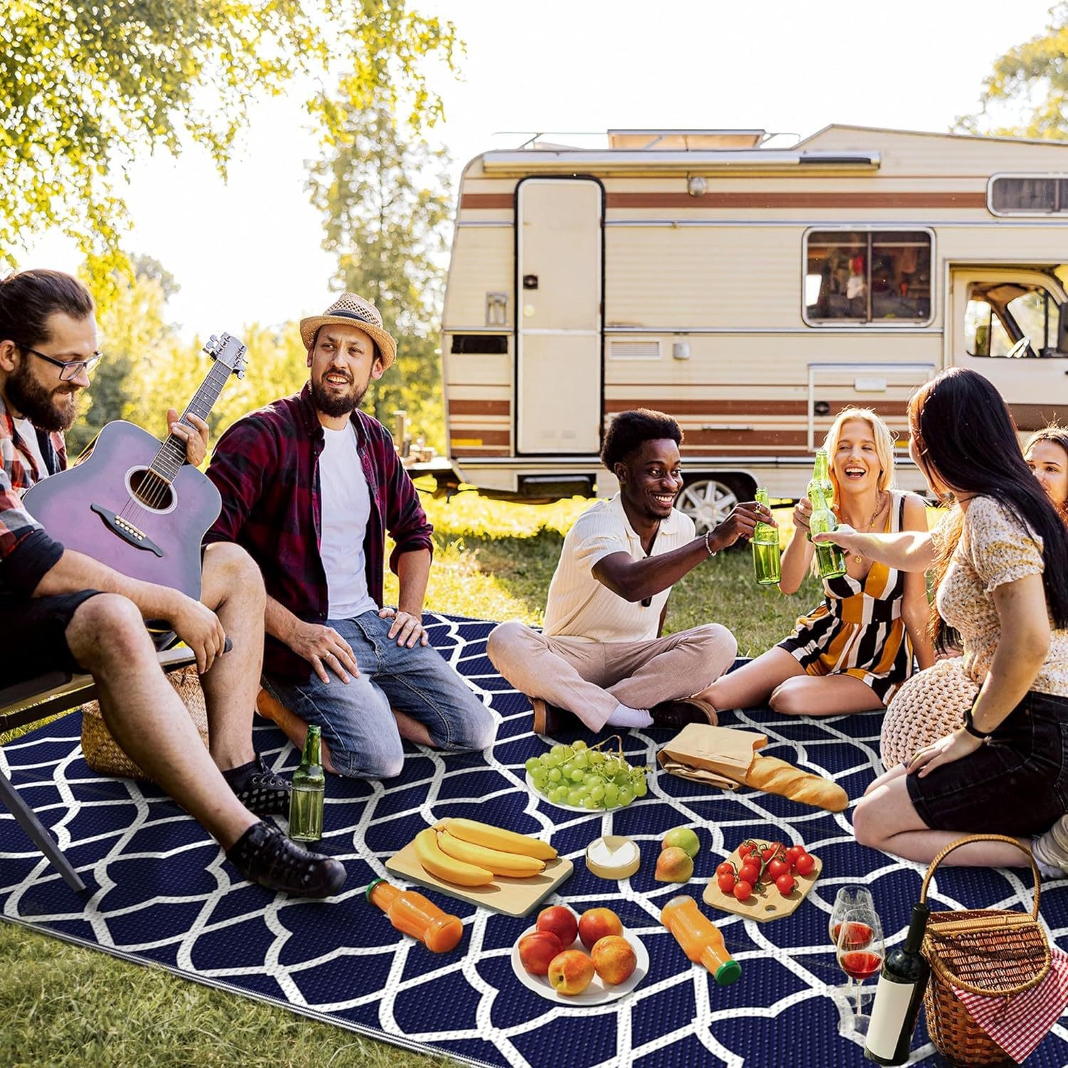 RV Luifelkleed Buiten Camping  - Outdoor Camping Mat recensie en prijs
