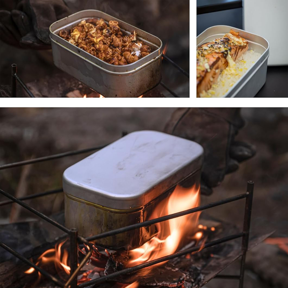 Opvouwbare Bento Box-handgreep - Outdoor Camping Cooking Equipment recensie en prijs