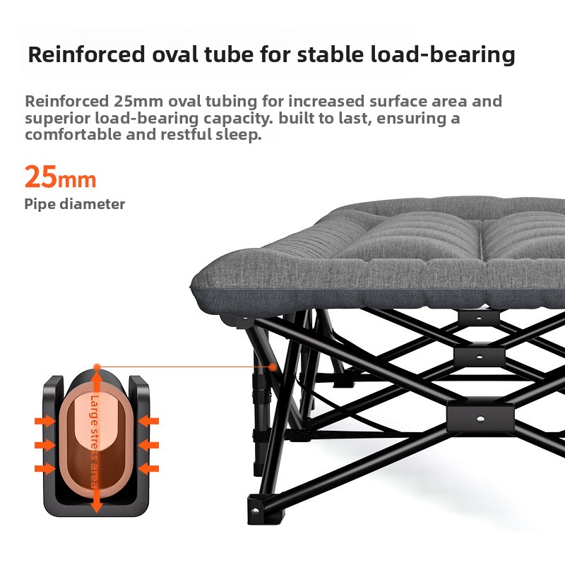 Opvouwbaar eenpersoonsbed, dra - Outdoor Camping Recliner recensie en prijs