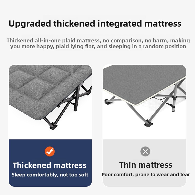 Opvouwbaar eenpersoonsbed, dra - Outdoor Camping Recliner recensie en prijs